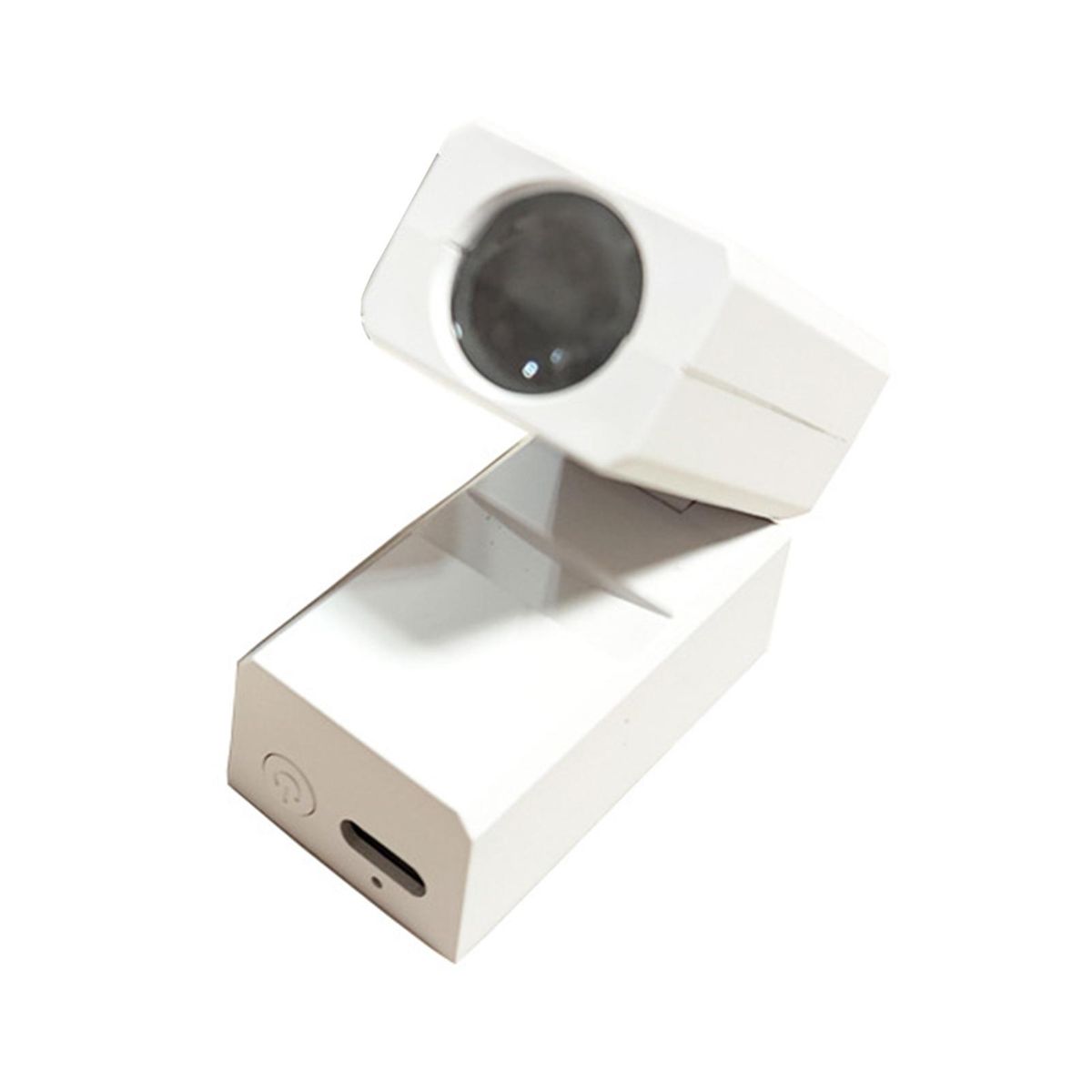 Mini Projector Spooky Night Light Projection Lamp Magnetic Suction White