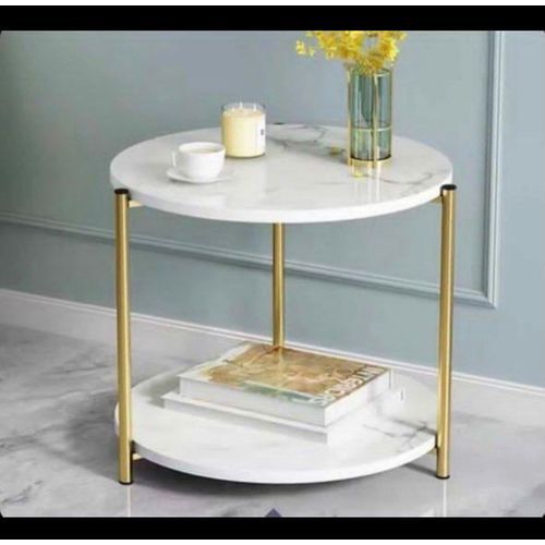 Nordic Marble Design Wooden Bed Side Table
