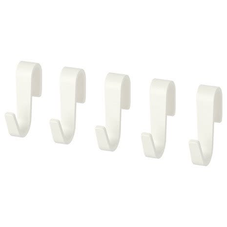 Sunnersta 5-piece Hooks, White