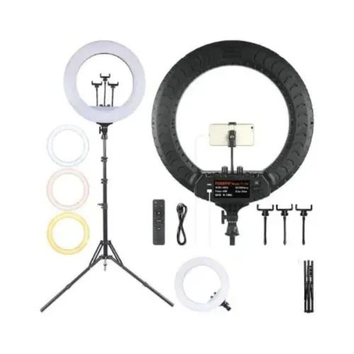 18'' Ring Light With Tripod Stand + 3 Mobile Phone Holders