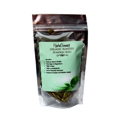 Organic Roasted Pumpkin Seeds - 100g
