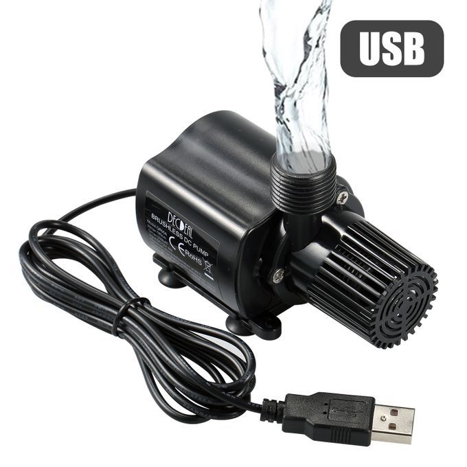 DECDEAL USB Brushless Water Pump With Strainer Ultra-quiet-