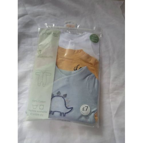 Baby  3pc Sleepsuit