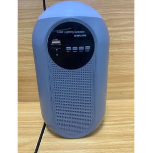 Solar Lighting Bluetooth Speaker/mp3/fm With Led Light