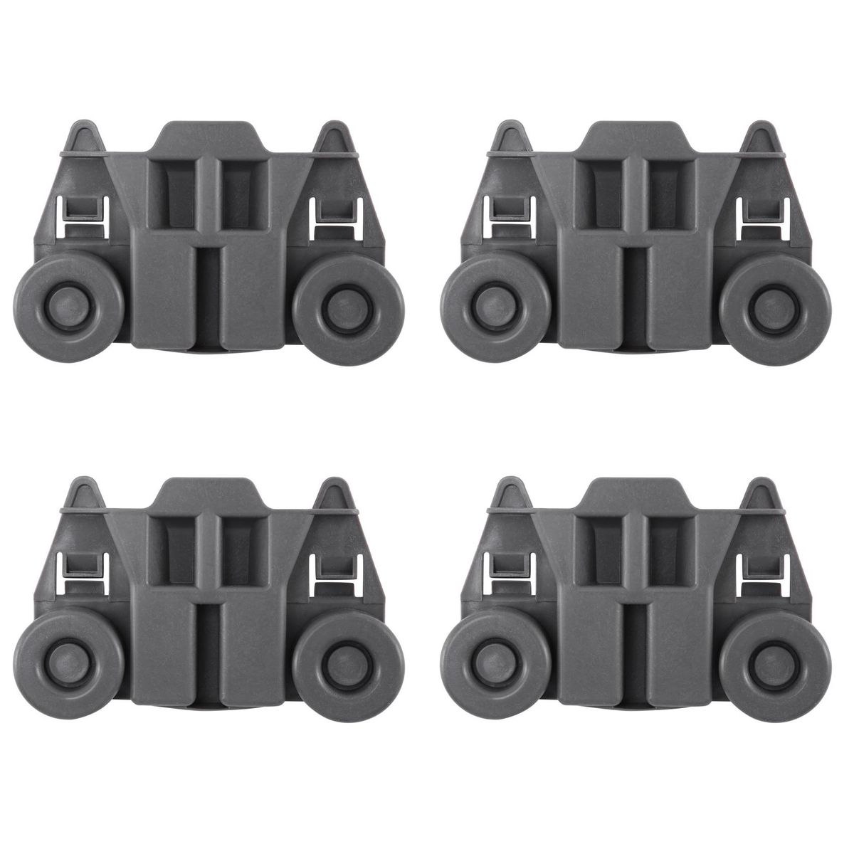 4Pc Dishwasher Wheel Low Rack for Kenmore Whirlpool,Replace