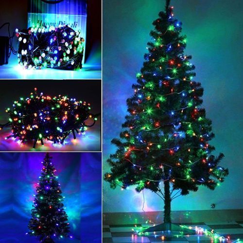 5ft Christmas Tree + Multicolor Christmas Lights