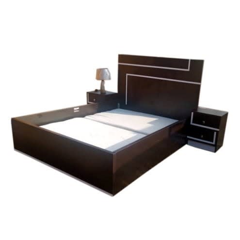 J Best 6ft X 6ft Bedframe  & Night Stand