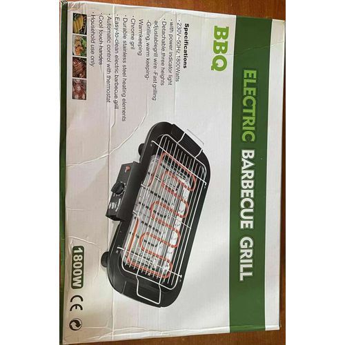 Smokeless Electric Barbeque Grill BBQ Griddle Meat