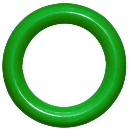 Dog Chew Ring - Rubber - Green