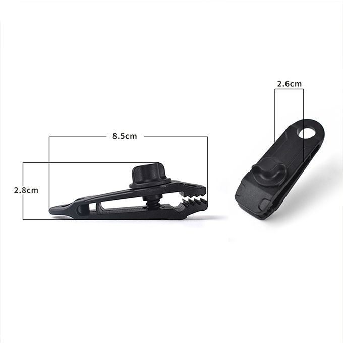 10PCS Tarpaulin Clip Tent Canopy Clip Buckle Outdoor