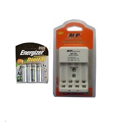 Rechargeable Battery With Charger