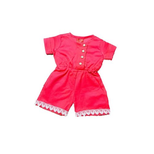 Short Romper Jumpsuit For Girls