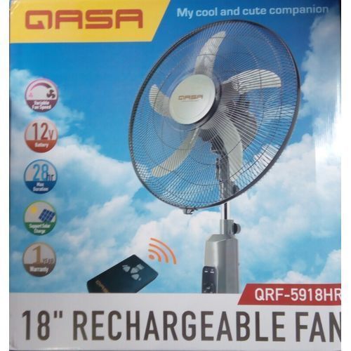 18 INCHES RECHARGEABLE STANDING FAN WITH USB