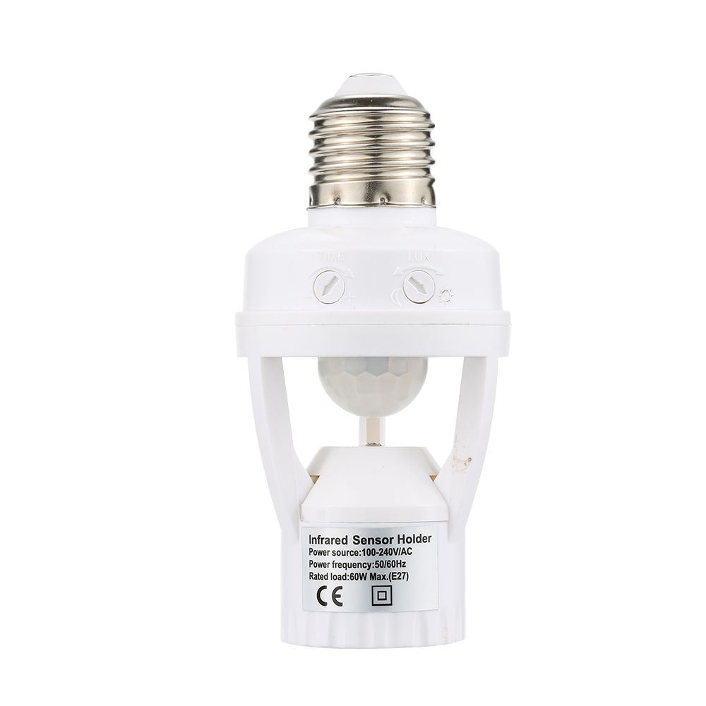 360 Degree Detection PIR Infrared Motion Sensor E27 LED