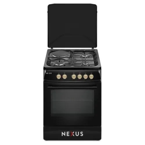 Nexus Cooker - 3 Gas + 1 Electric Burner - Nx-6004 - 60x60