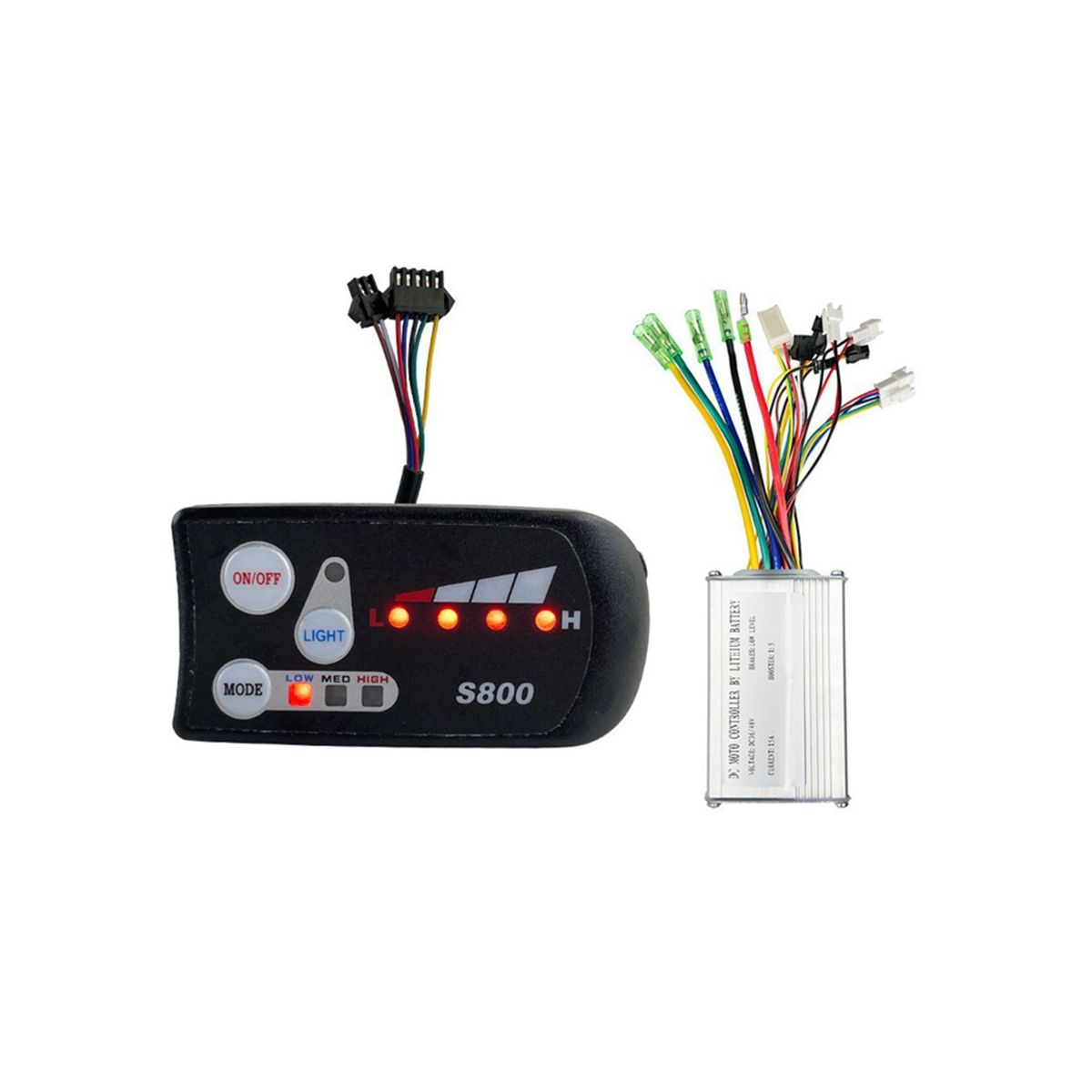 Electric Vehicle 36V48V Brushless Motor 6 Tubes 15A