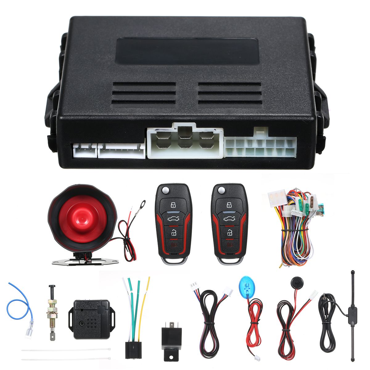 Passive Keyless Entry Car Alarm Security System Car Keyless