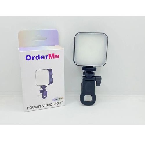 Orderme Rechargeable Pocket Video Light