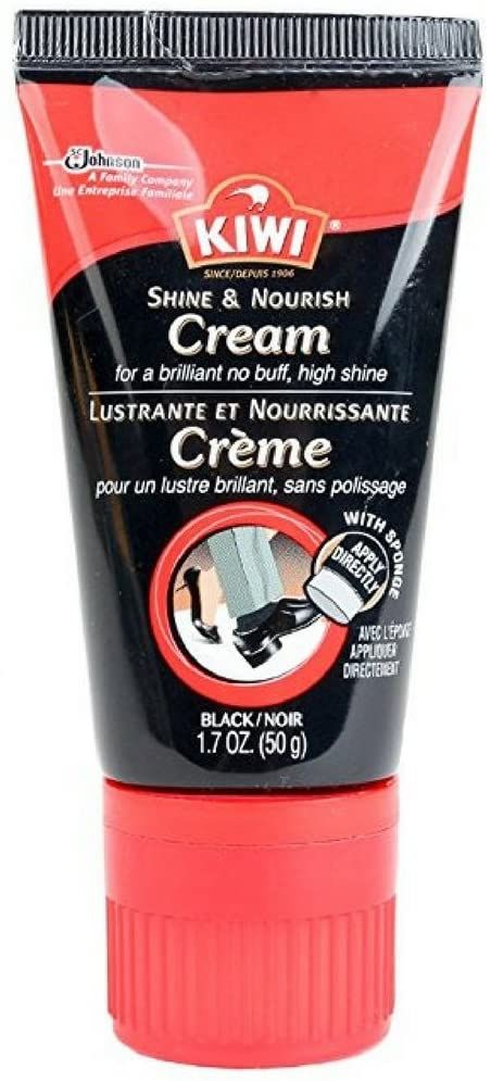 Express No Buff Cream Shoe Polish-Black (1.7 Oz)