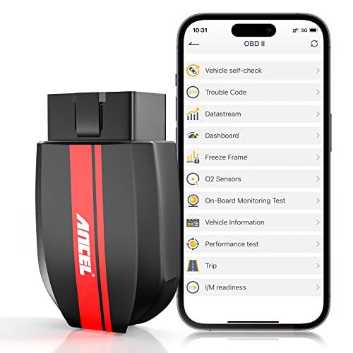 Ancel BD200 Professional Bluetooth 50 OBD2 Scanner  Car Batt