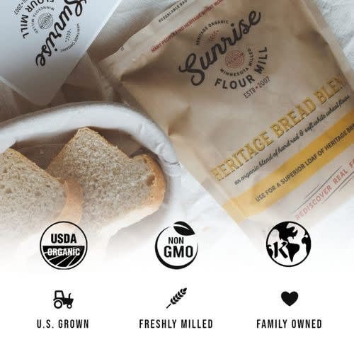 Bread Flou 2.5 Lbs 1.13kg Organic Blend