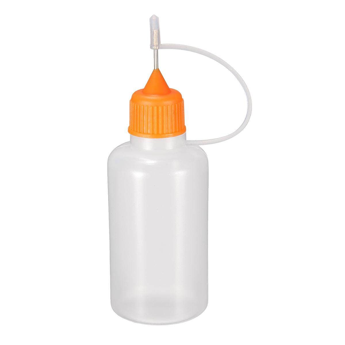 Electronic Empty Bottle 30ml With Pinhole Metal Filler Bottle Healthy Orange Multicolor