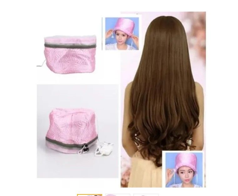 Electric Treatment Hair Steaming, Suffocated Oil Cap, Spa