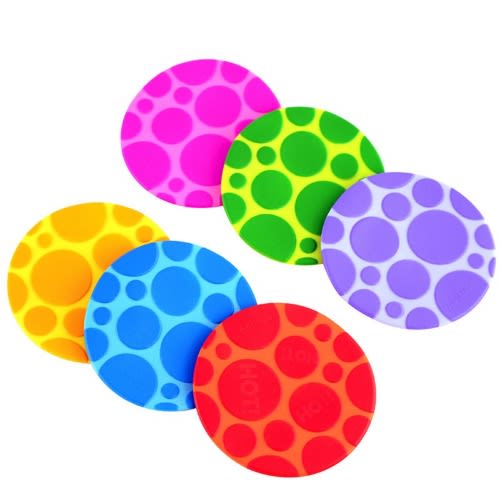 Grippy Dots Bath Mat 36m+ - 6pcs