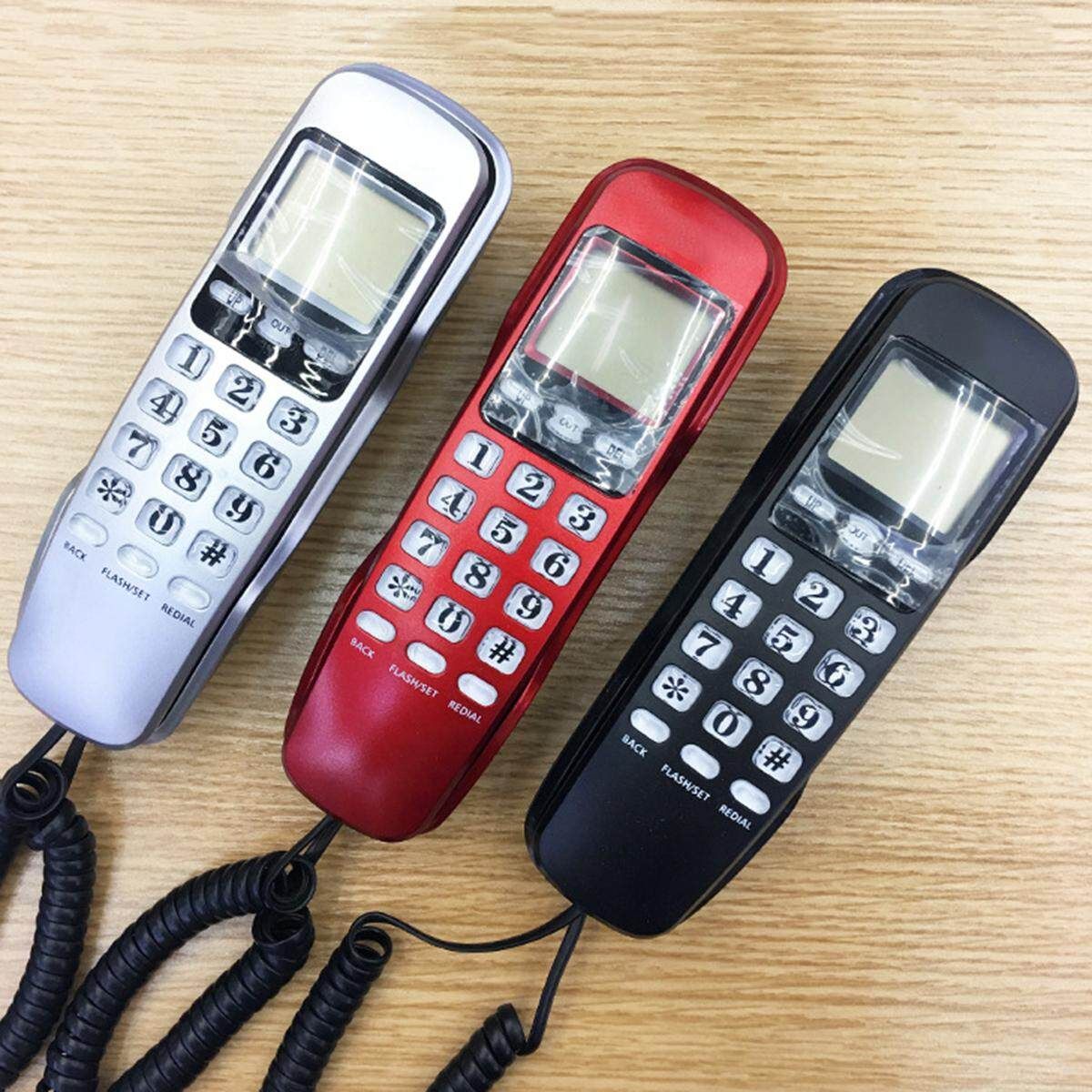 NEW Wall Mount Corded Phone Telephone Home Office Desktop Phone Caller ID ()