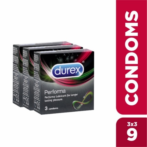 Condoms-Performa-3 Pieces X 3 packs