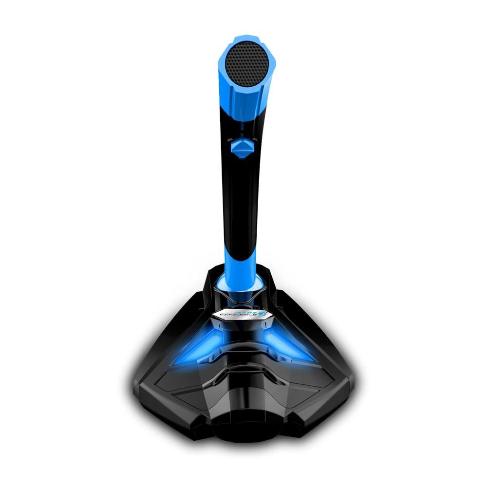 COOL COLD USB Powered Plug and Play Adjustable Desktop Microphone Mic Stand with Foam Cover LED Light for Computer Laptop PC Mac Online Chatting Recording Gaming