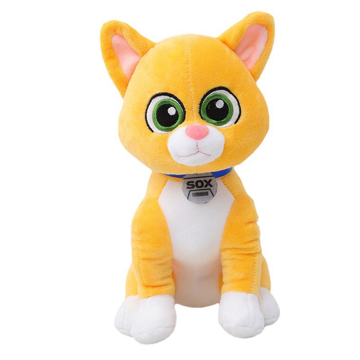 25cm Doll Pillow Buzz Lightyear Movie Cute Robot Kitten Doll Yellow