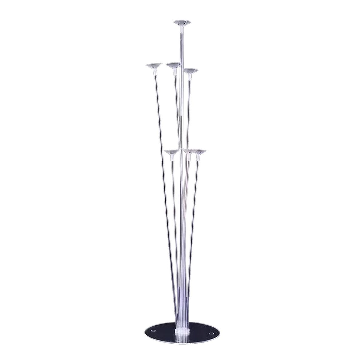 Balloon Holder Stand Balloon Stand Kit Table Desktop Balloon Holder with 7 Balloon Sticks for Birthday Wedding Party Decorations