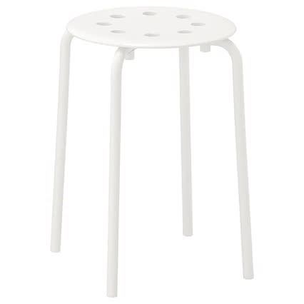 Marius Stool - 45cm - White