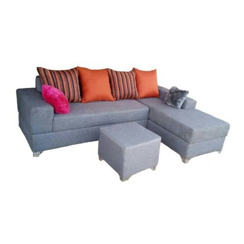 L-shaped Sofa Chair With Ottoman(lagos Only