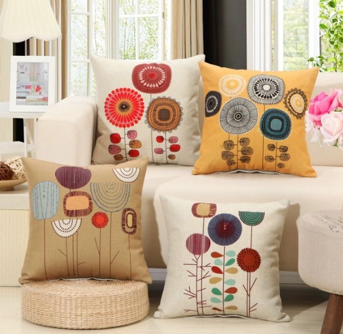 Fresh Summer Throw Pillow Set