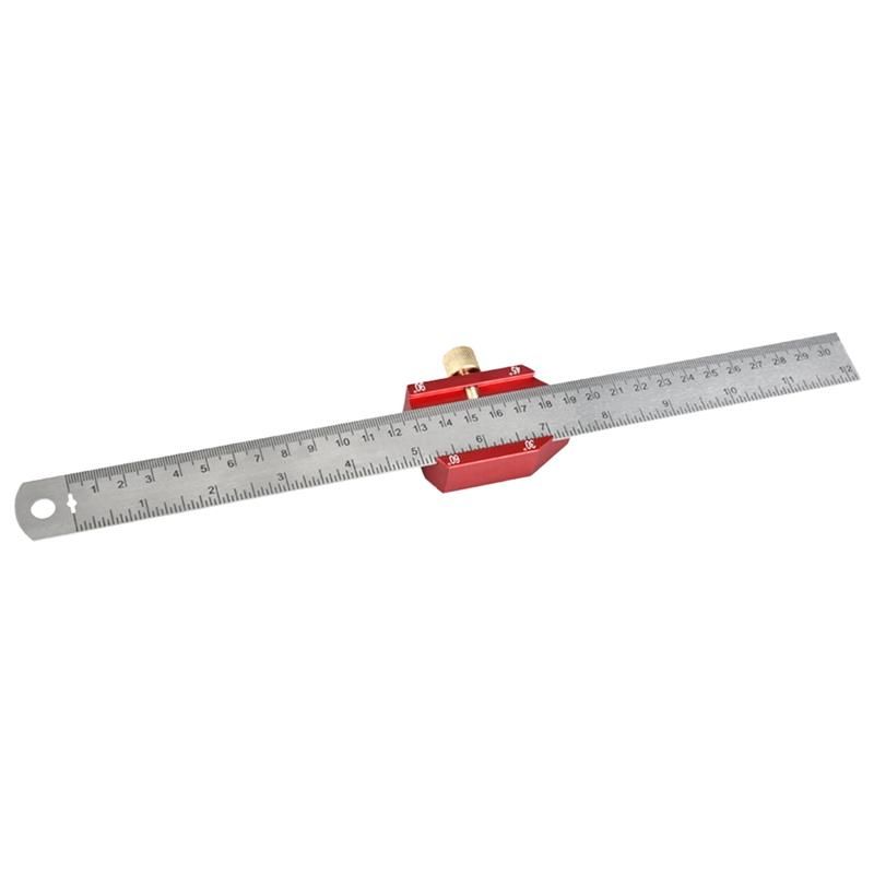 Aluminum Alloy Woodworking Ruler Carpentry Design Ruler