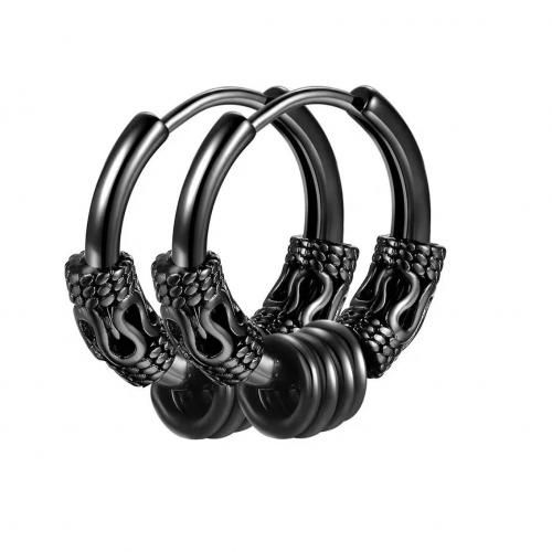 Figaro Punk Hoop Earrings