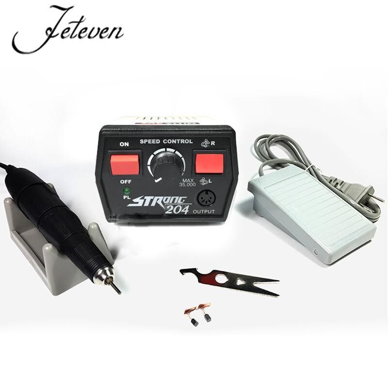 220V/110V Micromotor Strong 204 Goldsmith Polishing Motor,Jewelry Polishing Machine,Dental Polish 3.175mm Shixin 204   102l-3.175mm