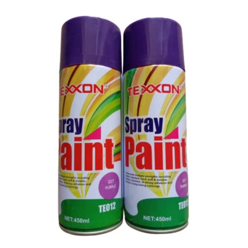 Spray Paint - Purple - 2pcs - 450ml