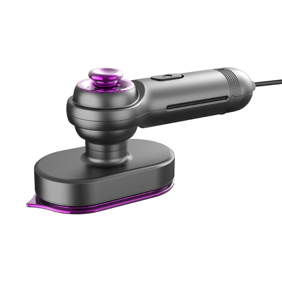 Flat Hanging Functions Mini Steamer 2-in-1 Ironing Steamer Powerful Grey