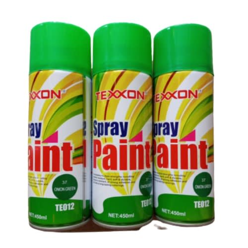 Texxon Spray Paint - Onion Green -3pcs - 450ml