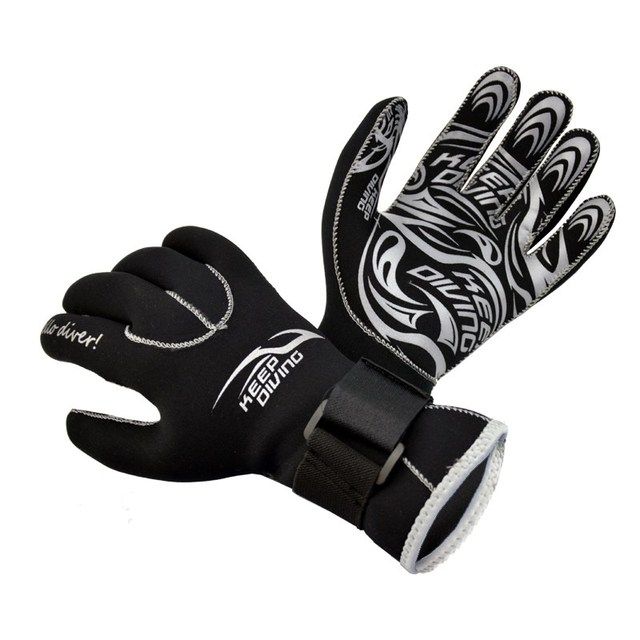 3mm Neoprene Swimming Gloves Swim Gloves Snorkeling Anti