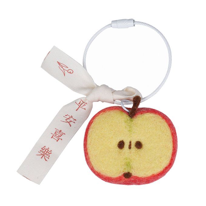 Felting Starter Kit Handcraft Set Key Chain DIY For Apples