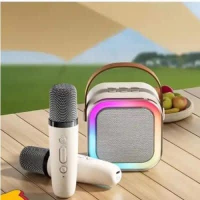Children Karaoke Speaker And Microphone