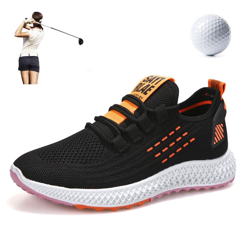 Womens Golf Footwear Anti-Slip Sport Walking Sneakers