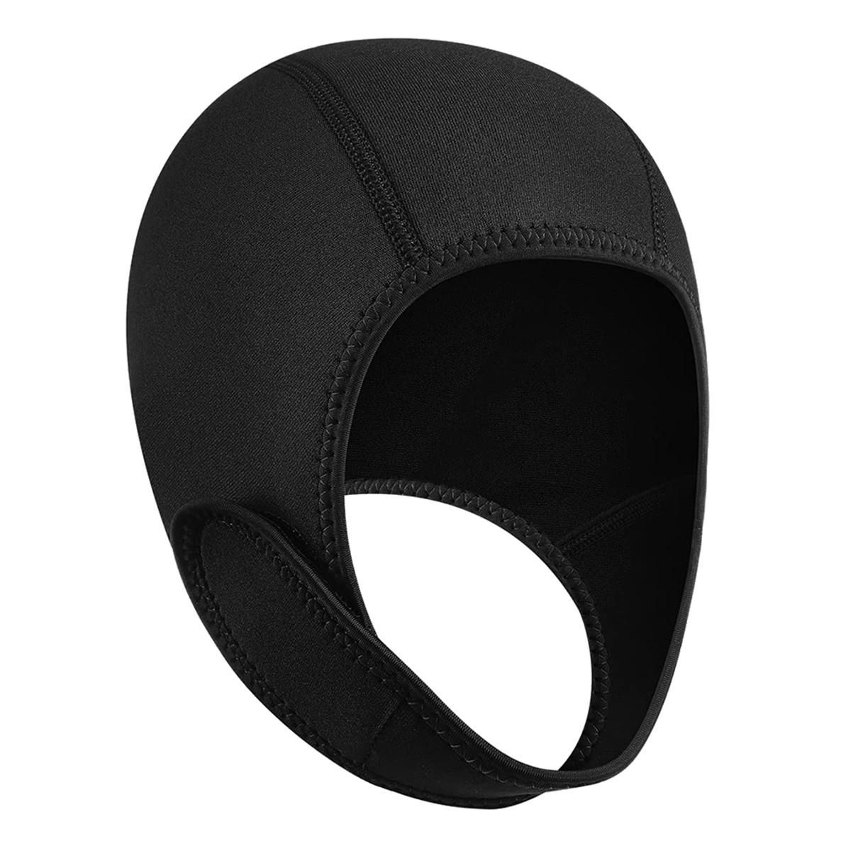 Wetsuit Hood Cap Scuba Diving Cap with Chin Straps Surf 2.5