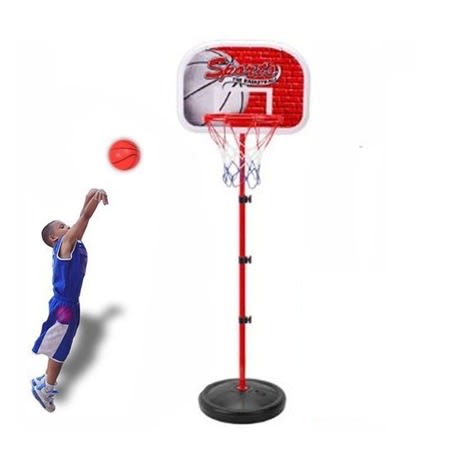 Kids Adjustable Basketball Set With Free Basketball -170cm