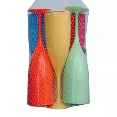 Special Plastic Wine Cups - 6 Piece Set