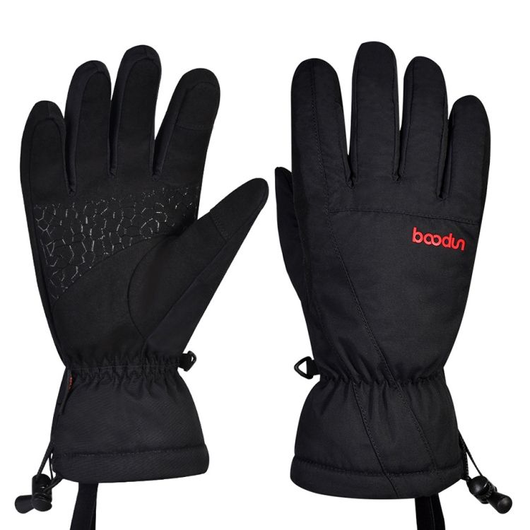 Boodun Full Finger Windproof Waterproof Ski Gloves
